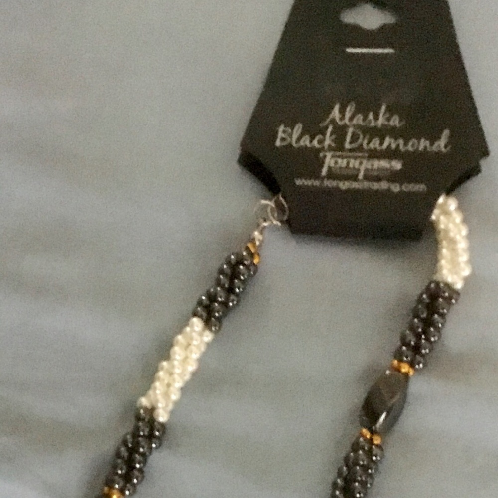 Alaska  Black Diamond Necklace Beads